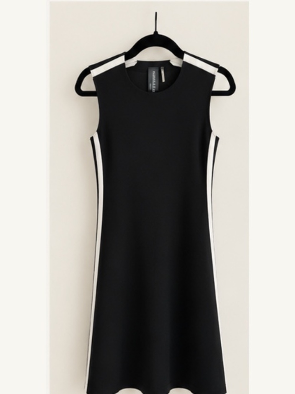 Norma Kamali Black & White Stripe Dress XXS/32